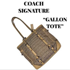 Never Carried Coach Mini-Signature "Gallon" Tote